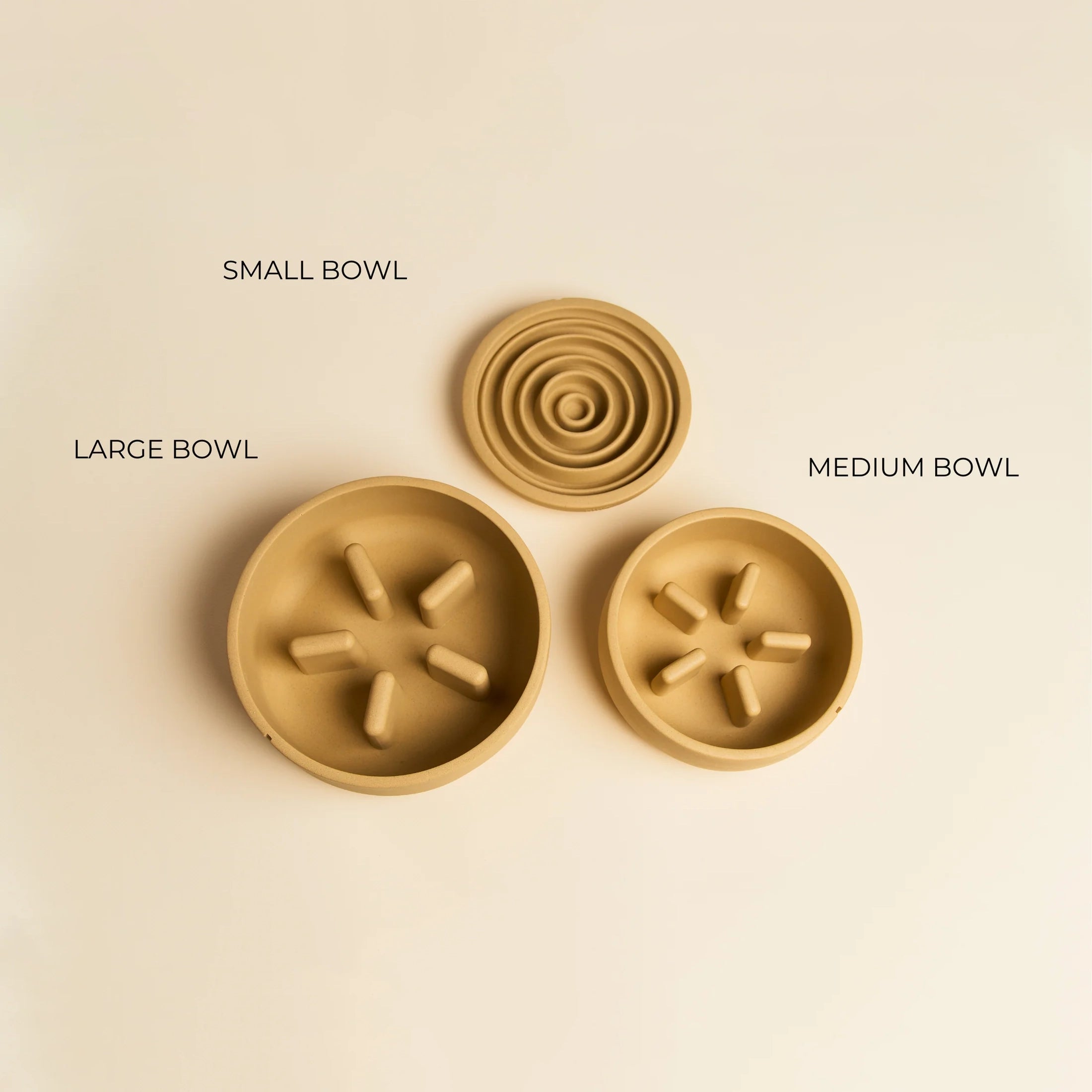 Bol pour mangeoire lente - Camel Brown