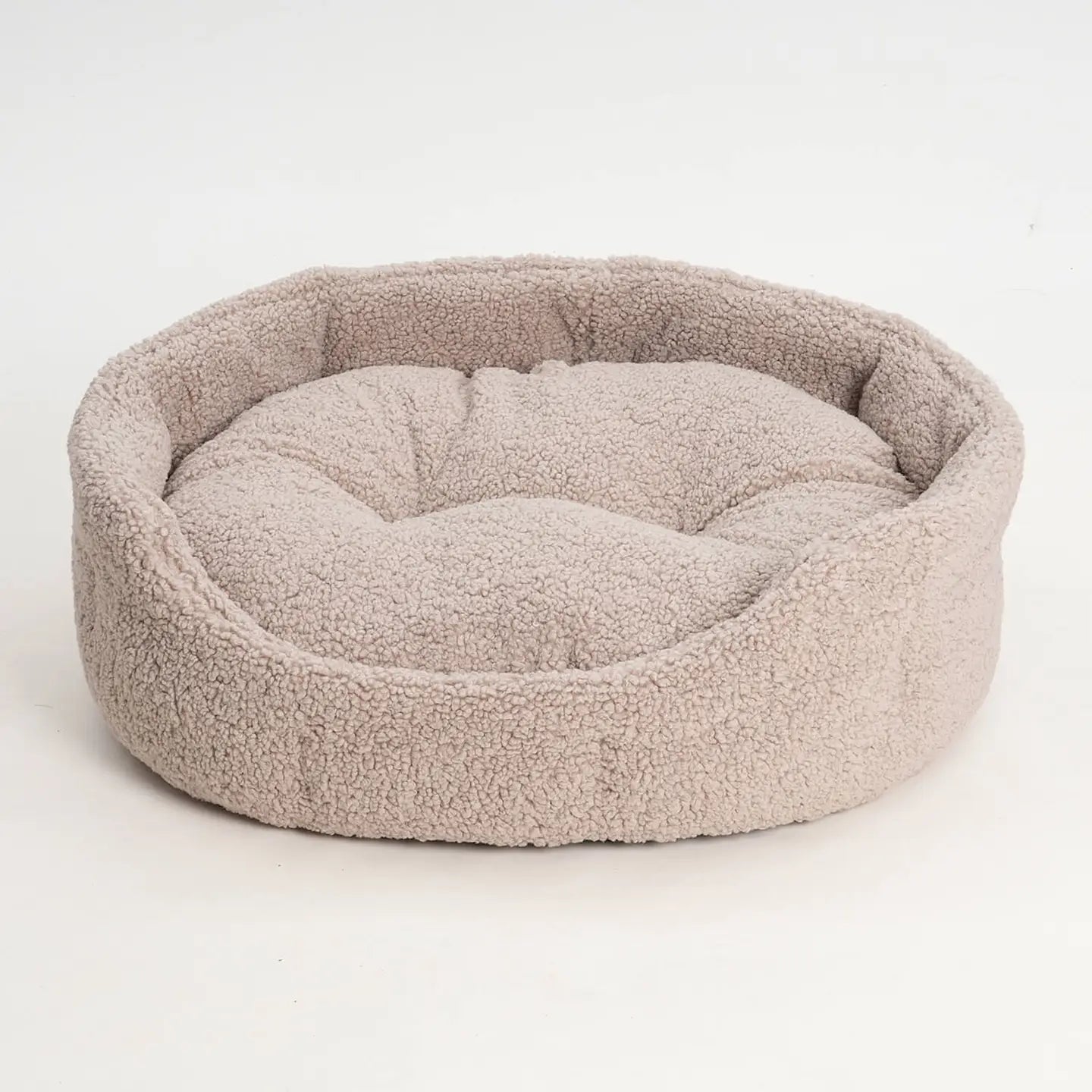 Dog Basket Teddy | Taupe