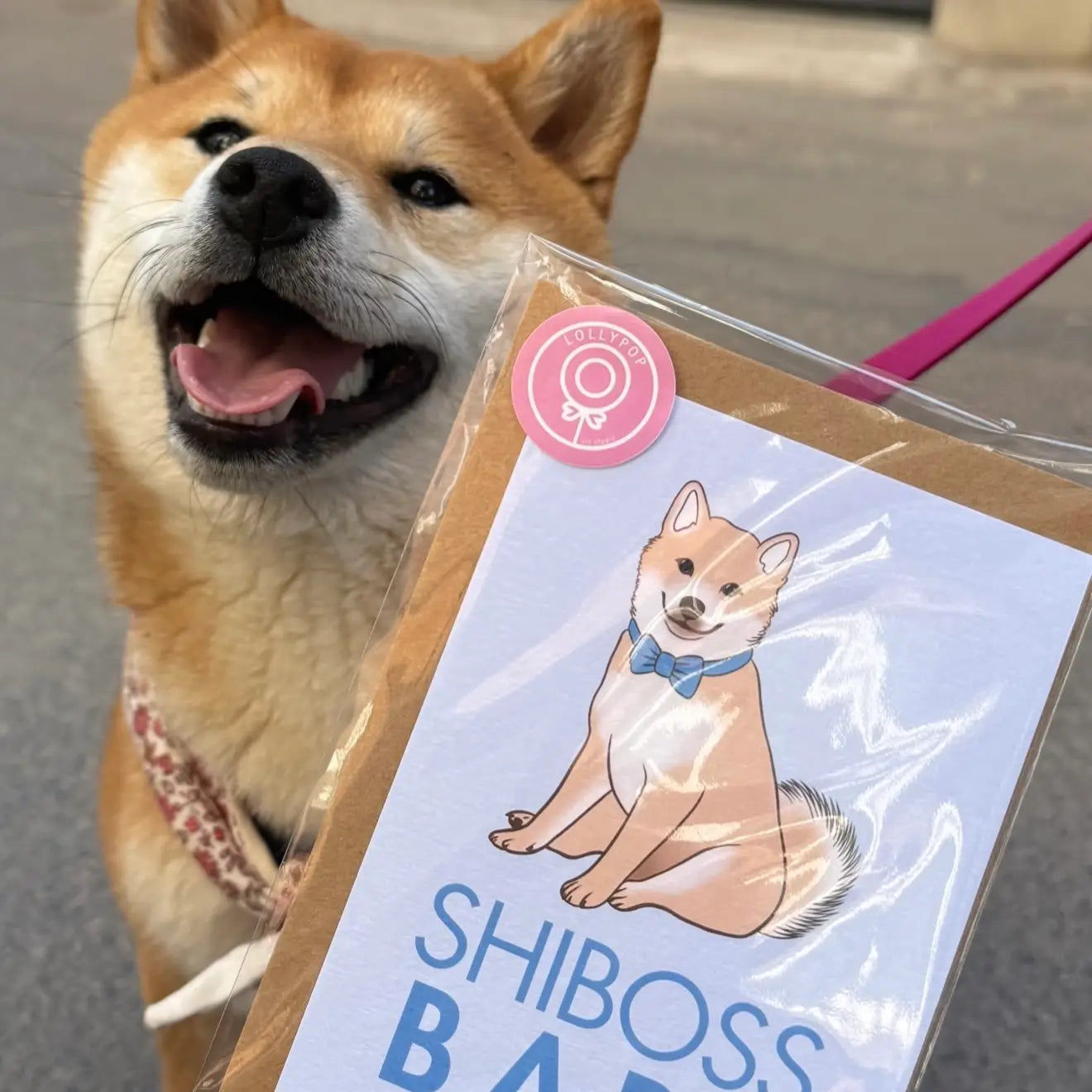Shiboss Babe Greeting Card