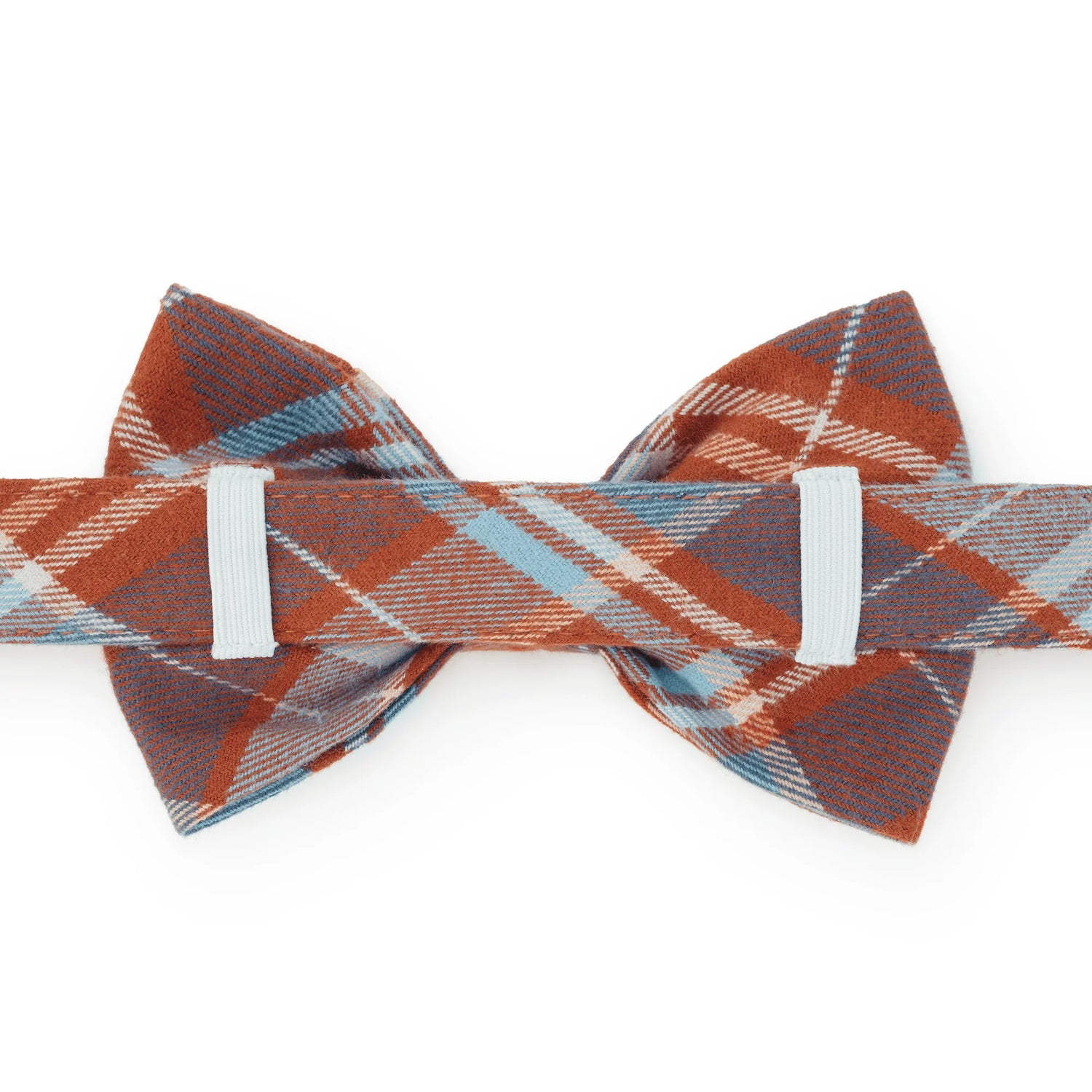 Maple Plaid Flannel Bow Tie Collar