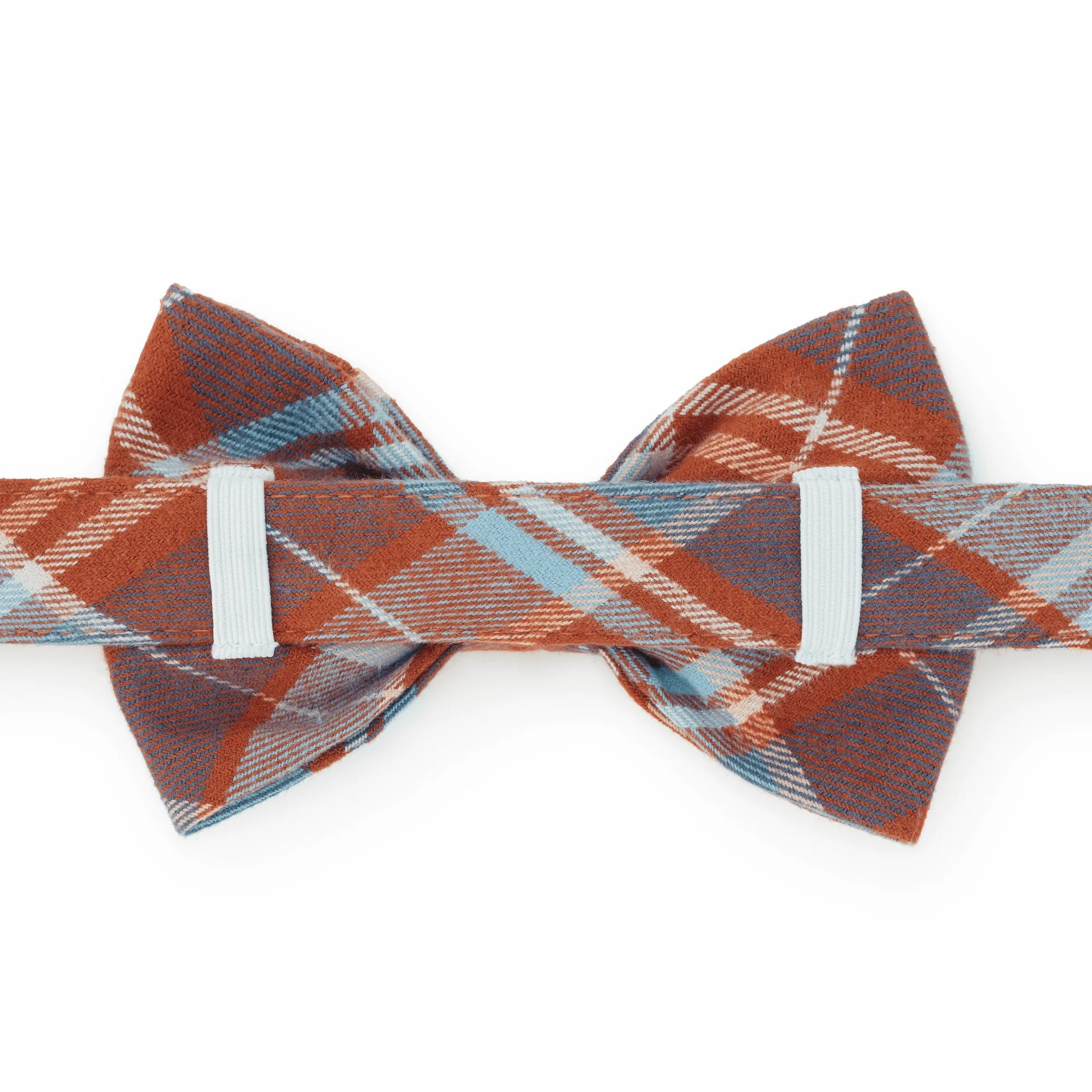 Maple Plaid Flannel Bow Tie Collar