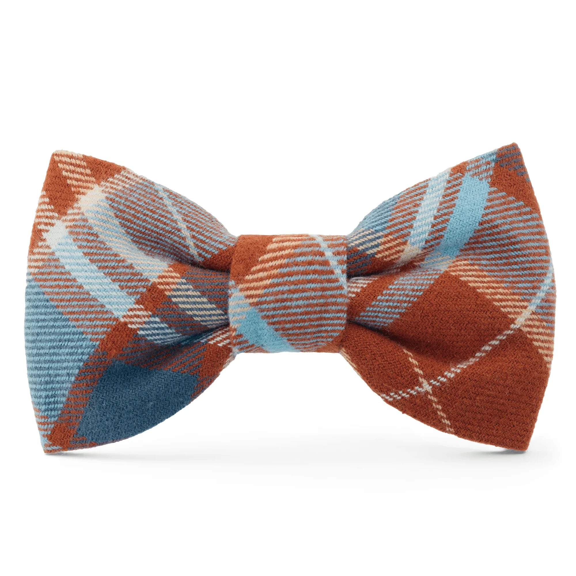 Maple Plaid Flannel Bow Tie Collar