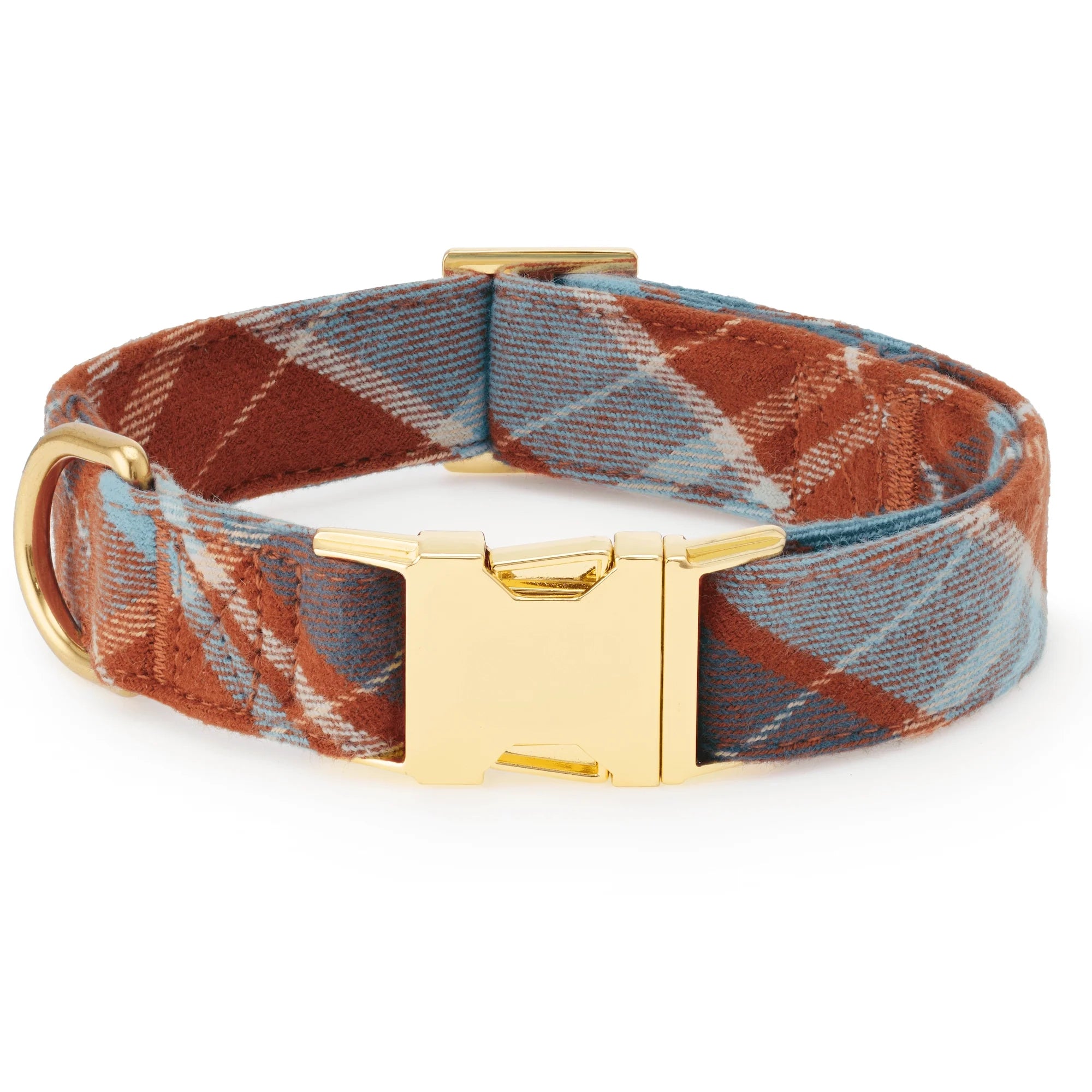 Maple Plaid Flannel Bow Tie Collar
