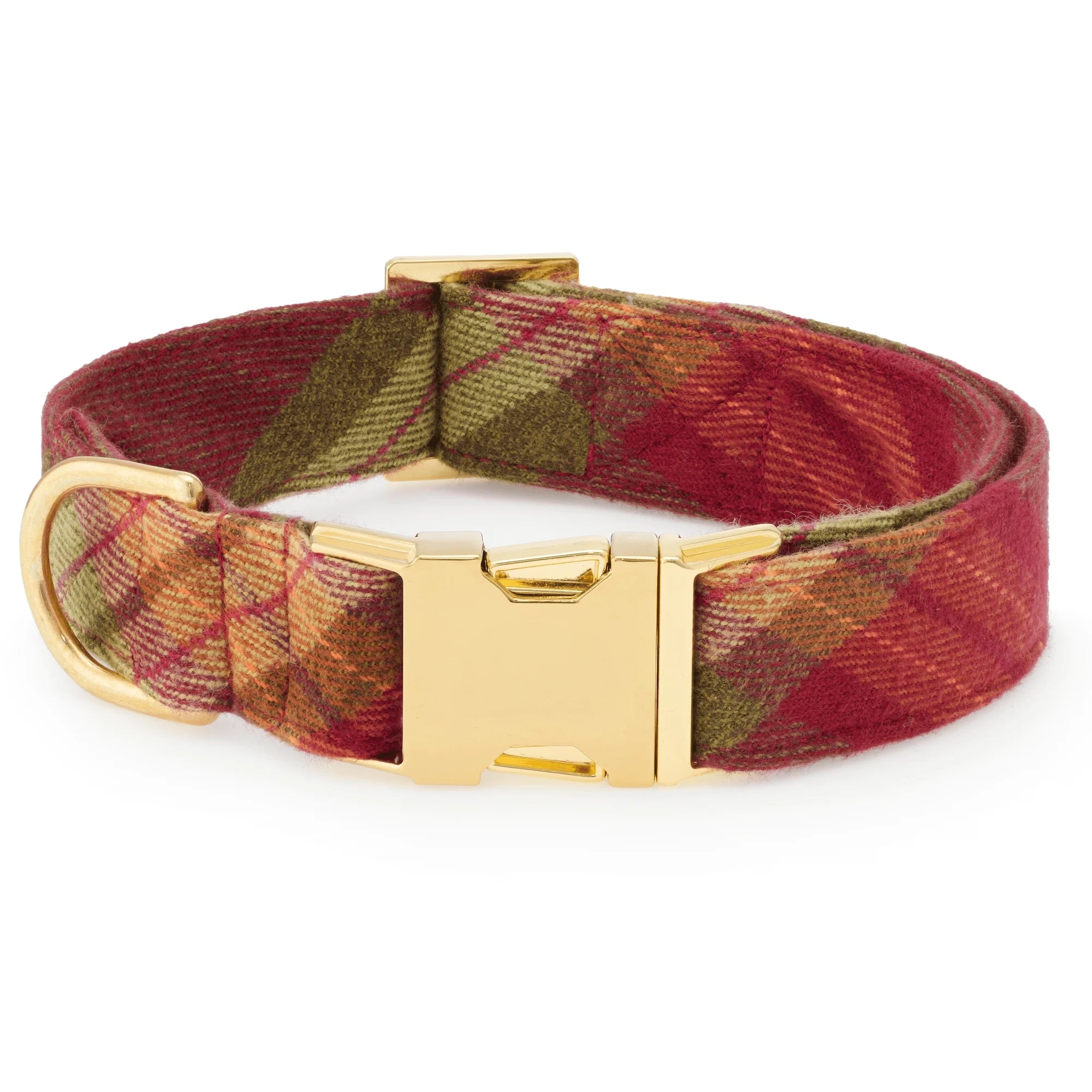 Orchard Plaid Flannel Bow Tie Collar