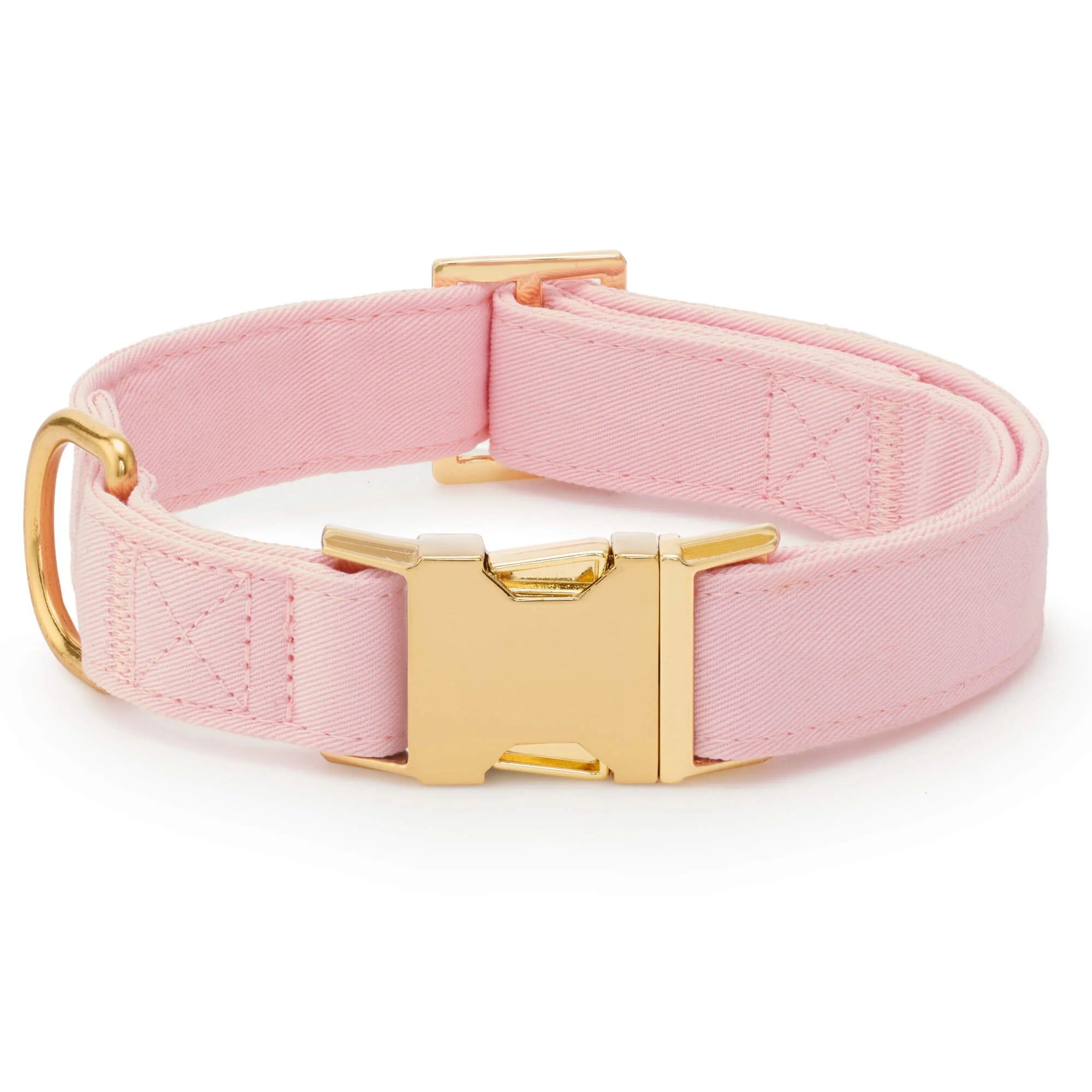 Candy Canes Embroidered Bow Tie Collar | Blush Pink