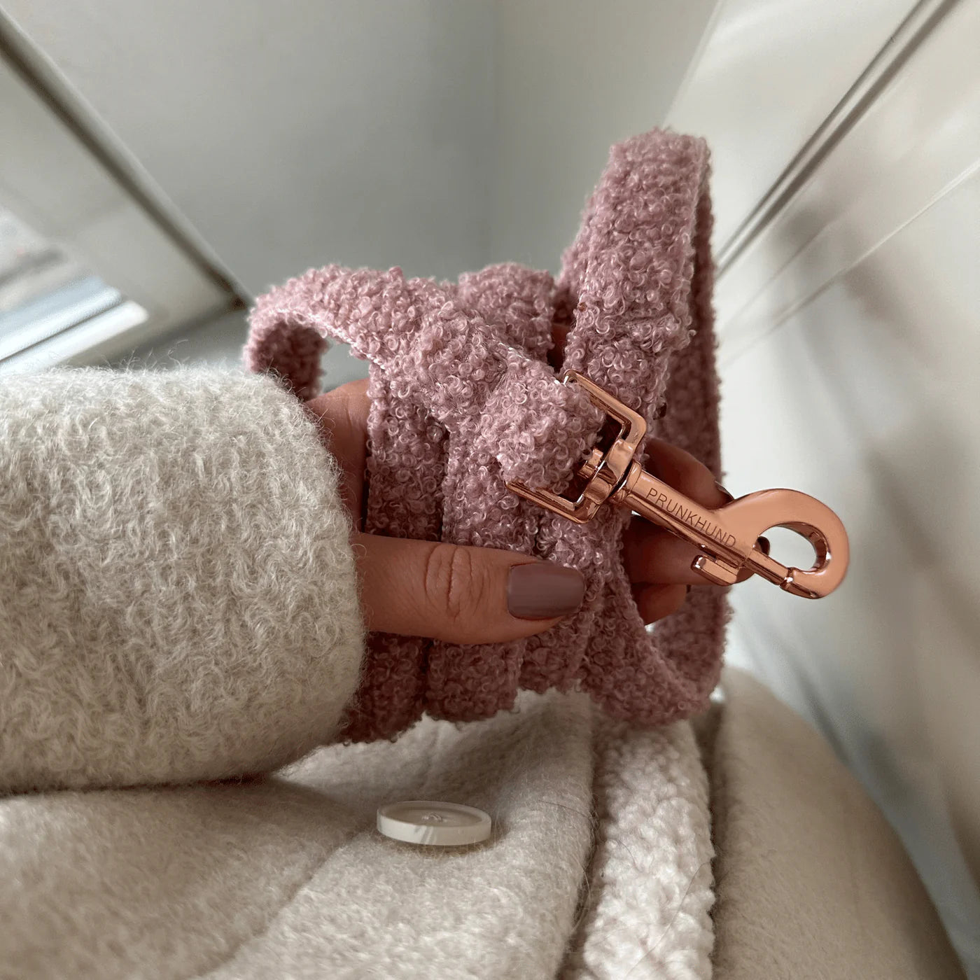 Laisse Teddy - Blush