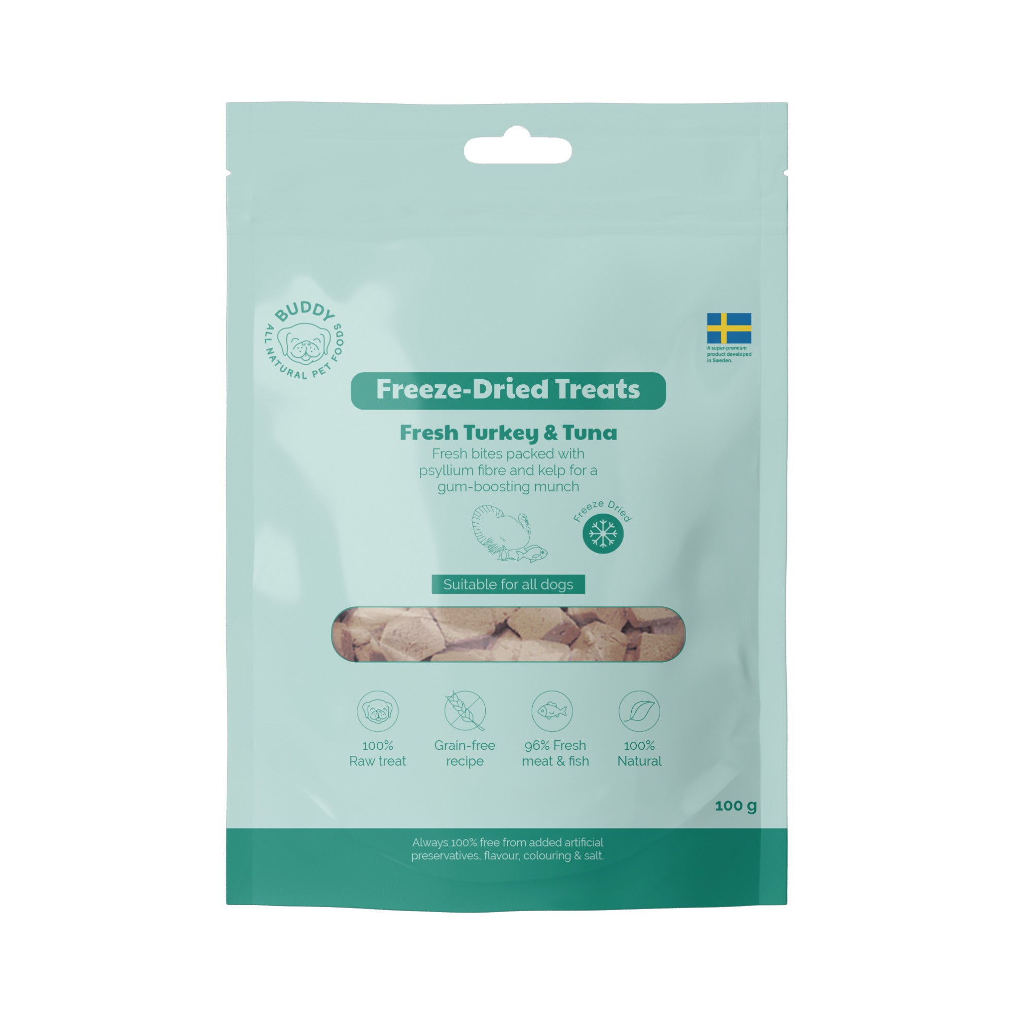 Freeze-Dried Treat | Raw Turkey & Tuna