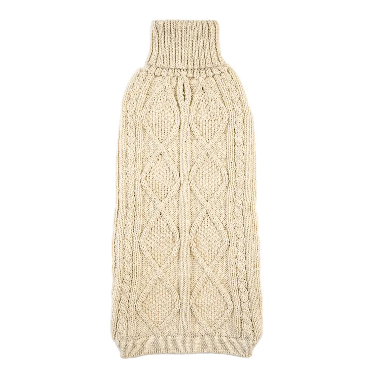Ivory Aran Alpaca Sweater