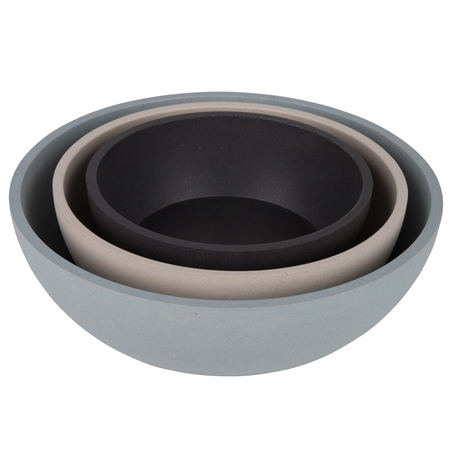 Gamelle pour chien en bambou - Gris foncé