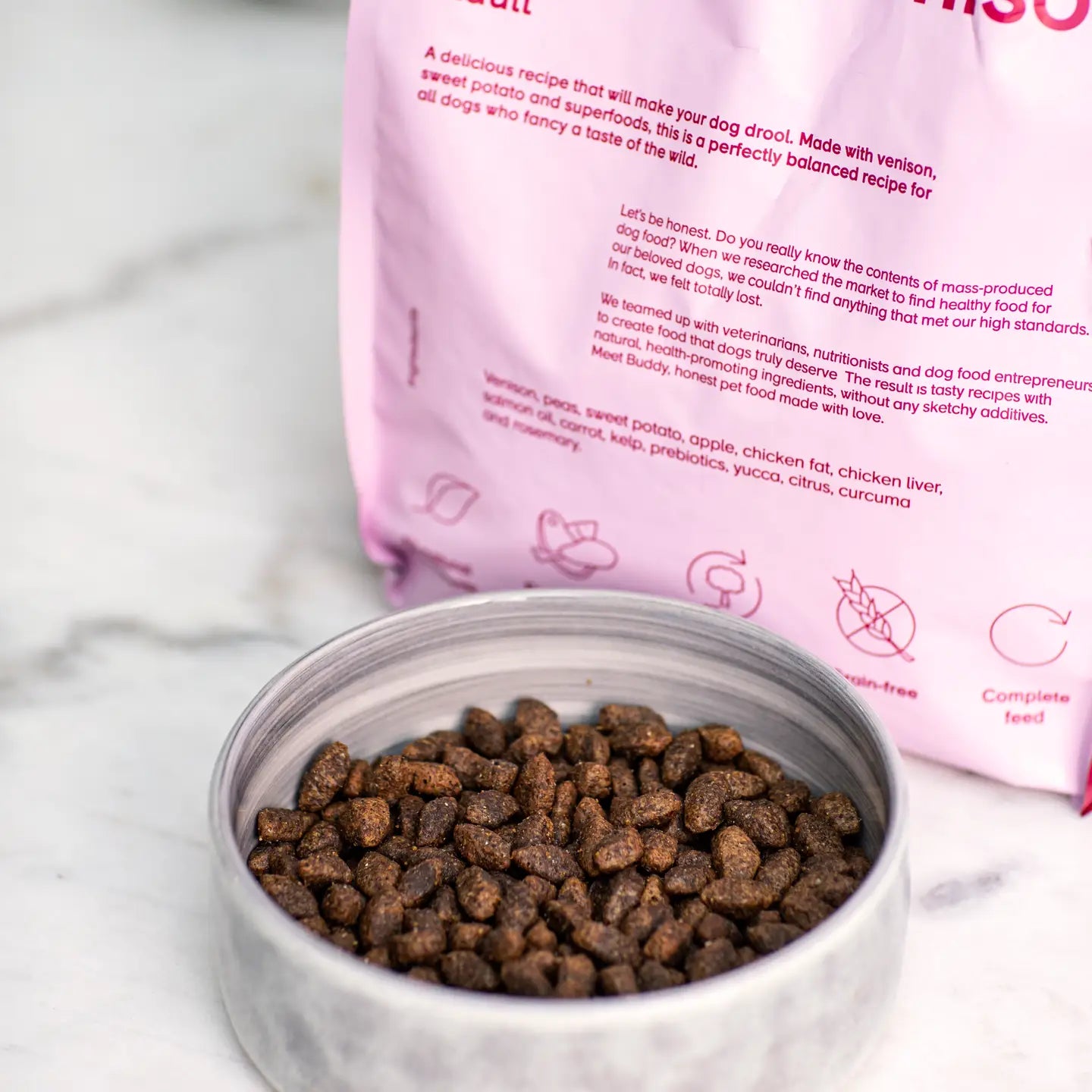 Wild Venison|Adult|Dog Kibble|100% Grain Free Dog Food