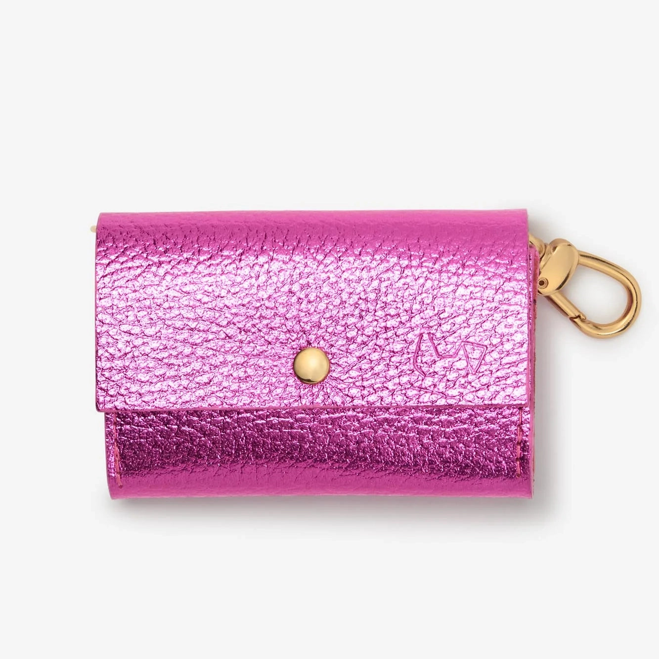 Metal Poop Bag Holder - Fuchsia