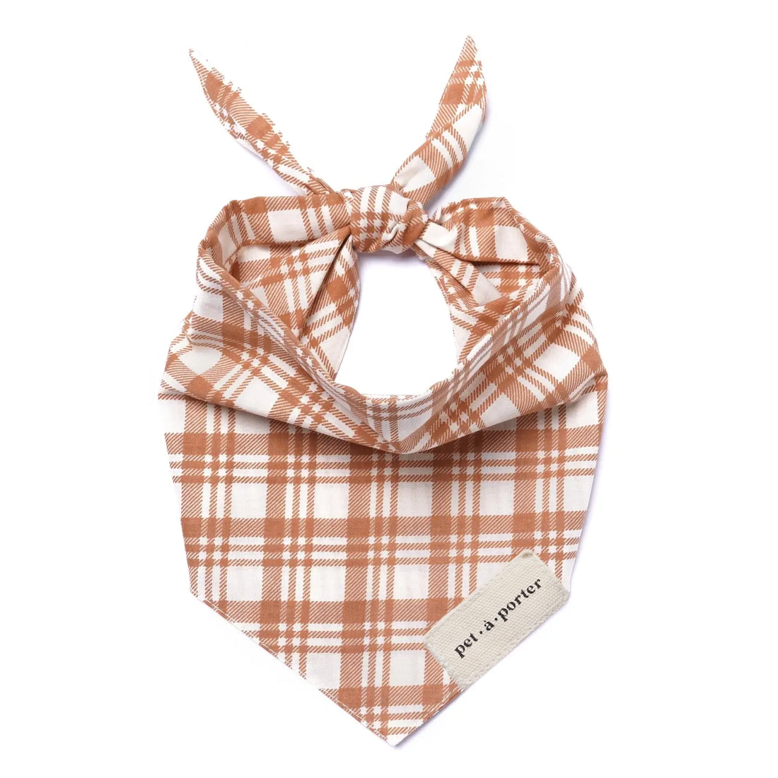 Ginger Plaid Bandana