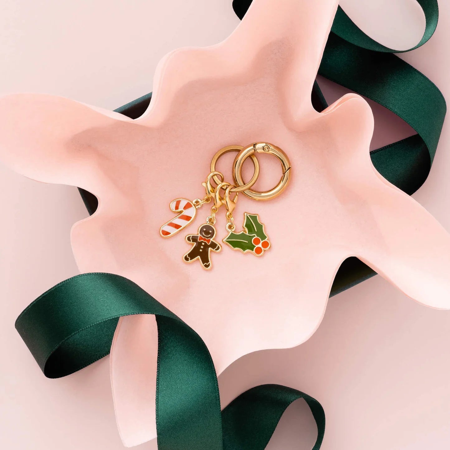 Gingerbread Man Collar Charm