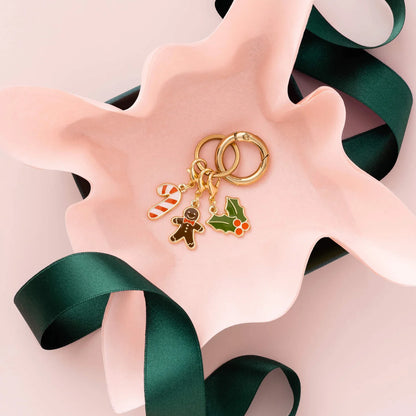 Gingerbread Man Collar Charm
