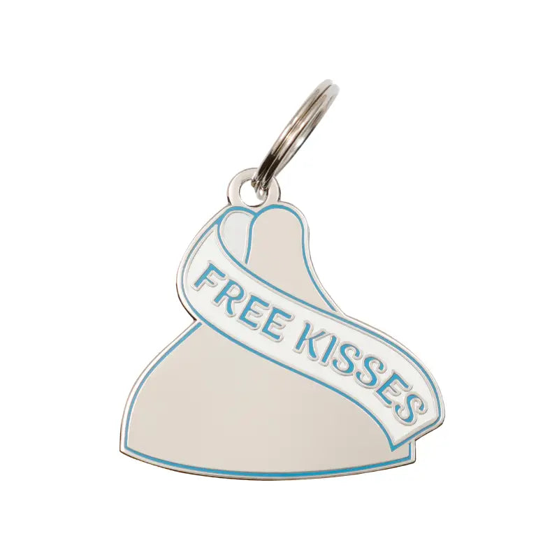 Free Kisses Dog Tag