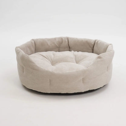Dog Basket Corduroy | Taupe