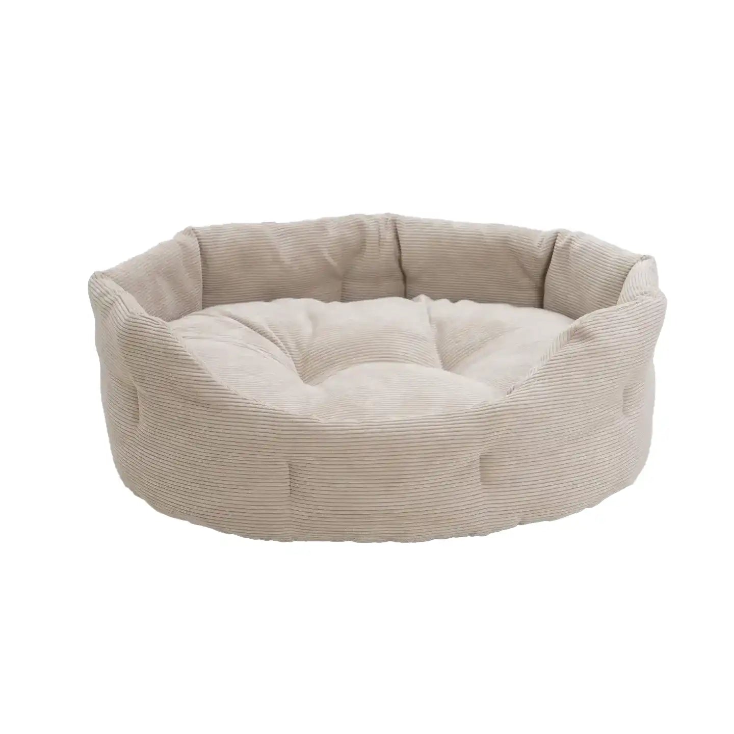Dog Basket Corduroy | Taupe