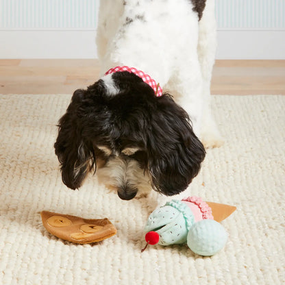 Ice Cream Interactive Snuffle Dog Toy