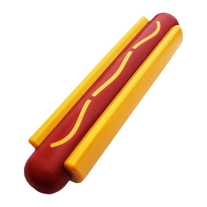 Hot Dog Duurzaam Nylon Kauwspeeltje