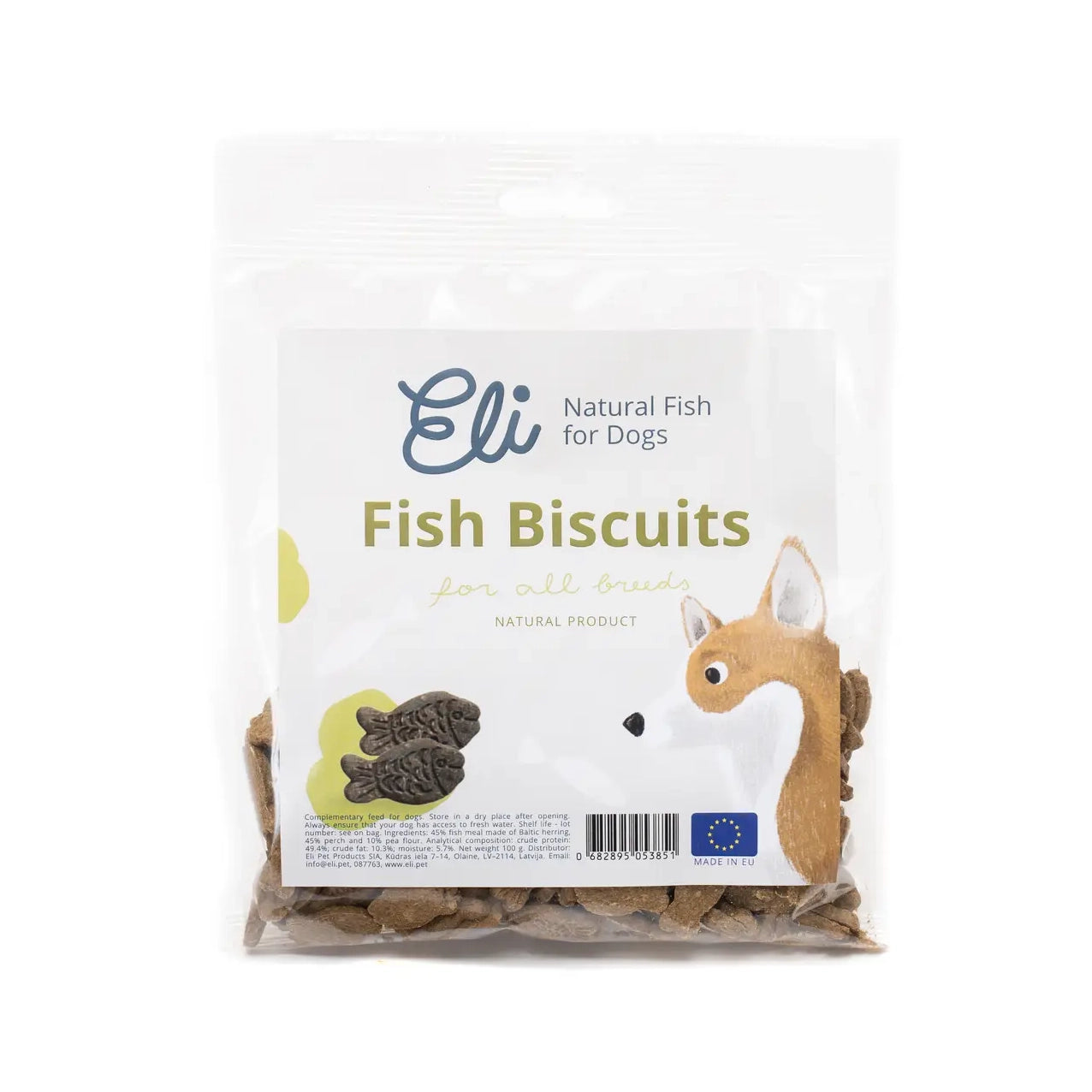 Fish Biscuits Dog Treat