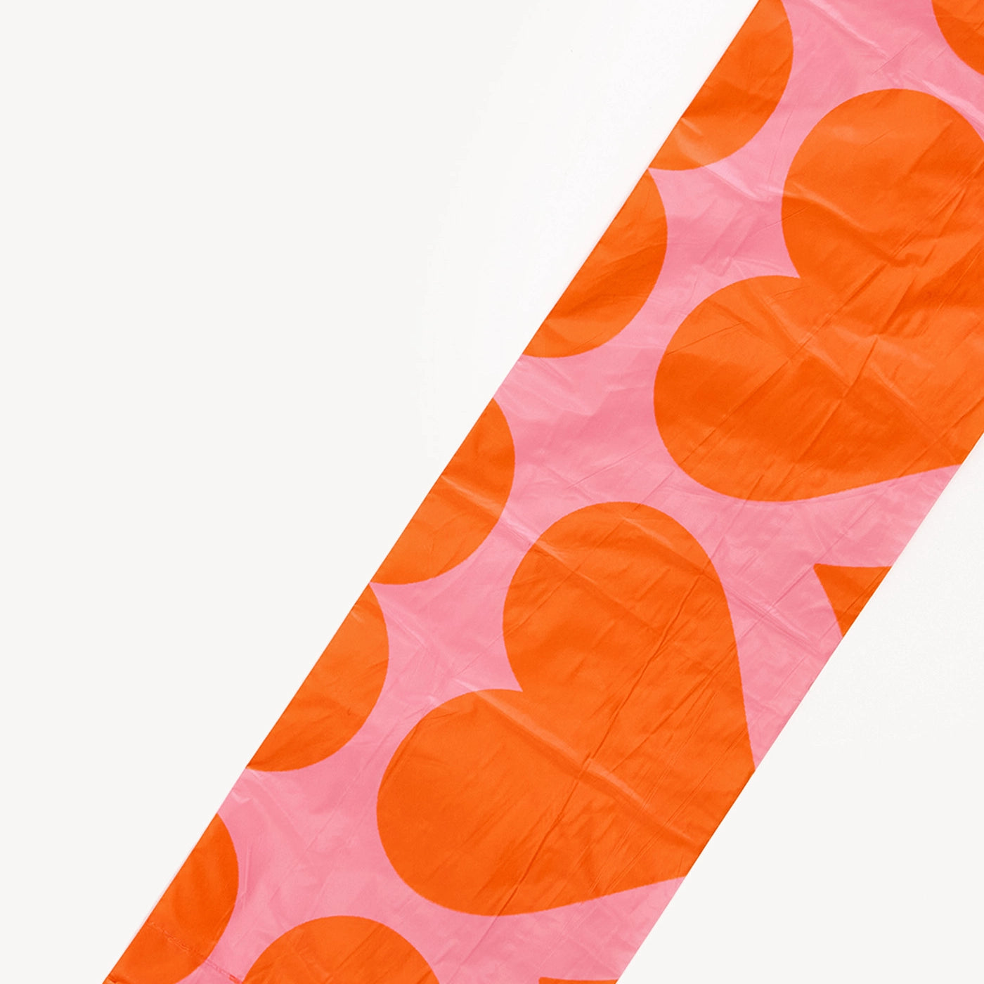 Poop Bags Hearts - Orange/Pink
