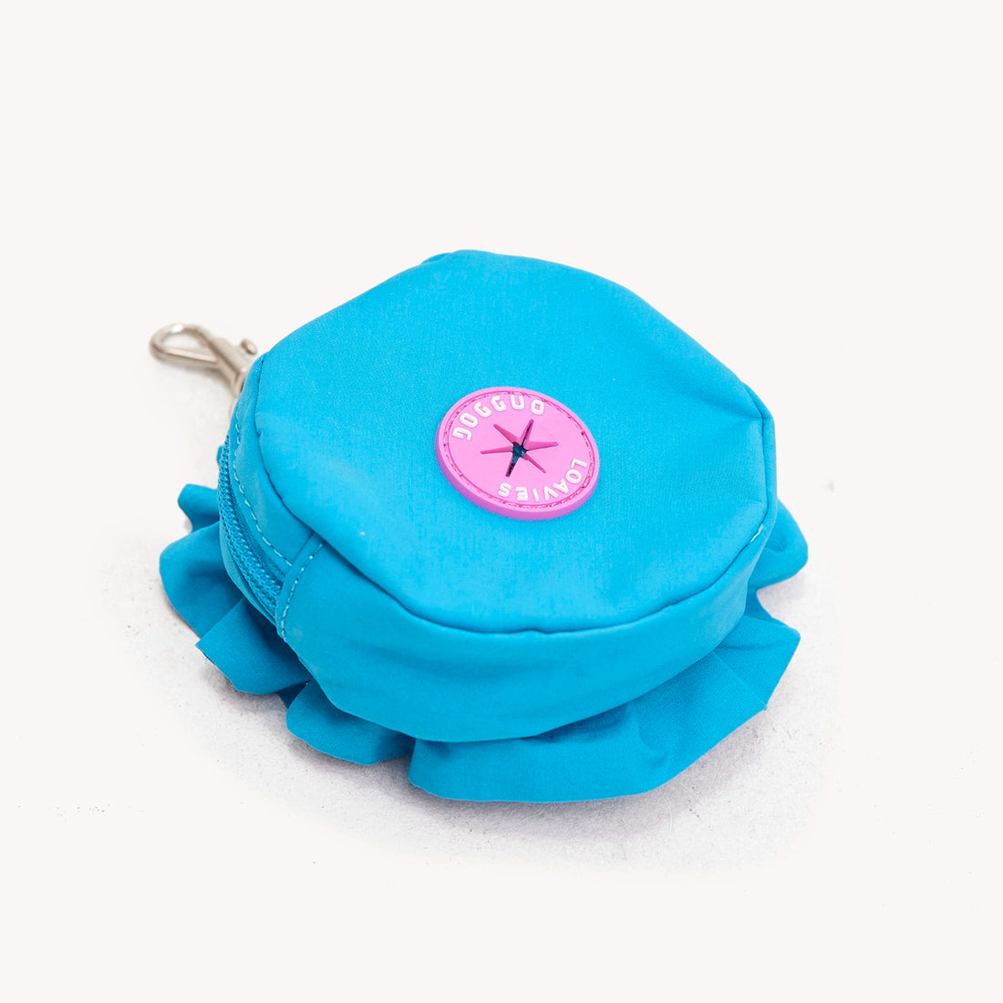 Poop Bag Holder Flower - Blue