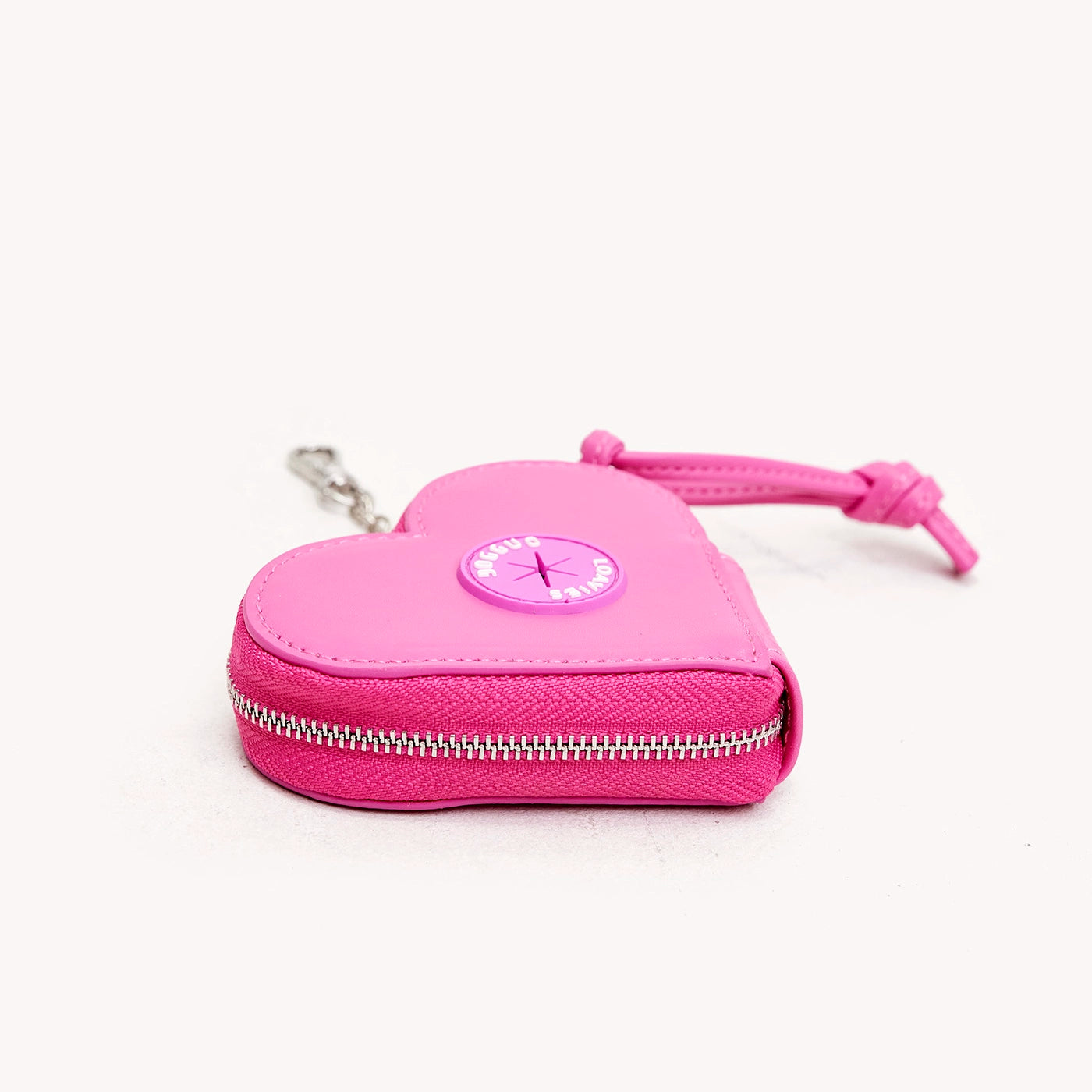 Poop Bag Holder Heart - Pink