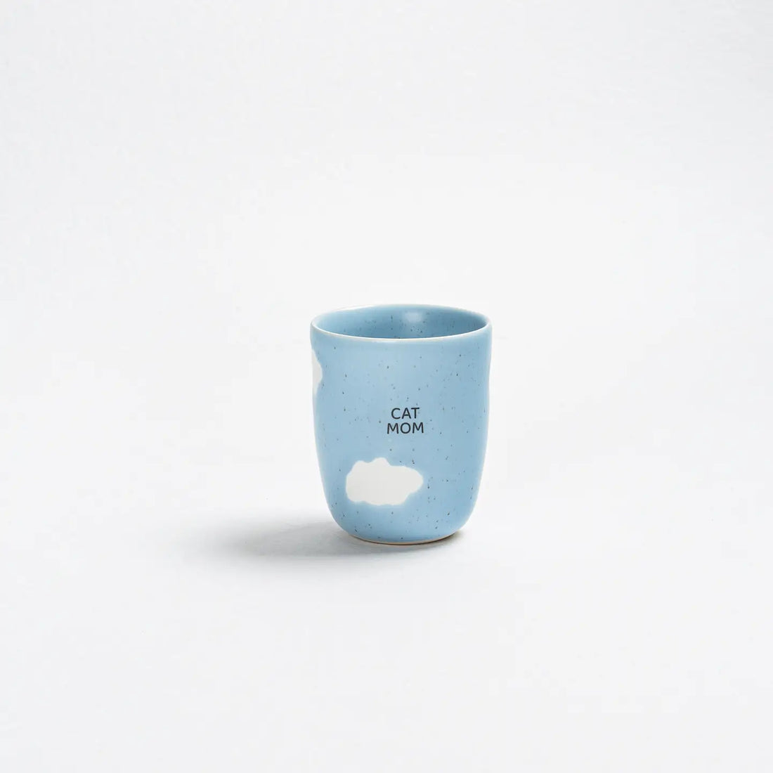 Cloud Stoneware Cup | Cat Mom