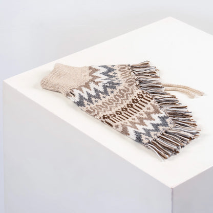 Woolly Winter Alpaca Poncho