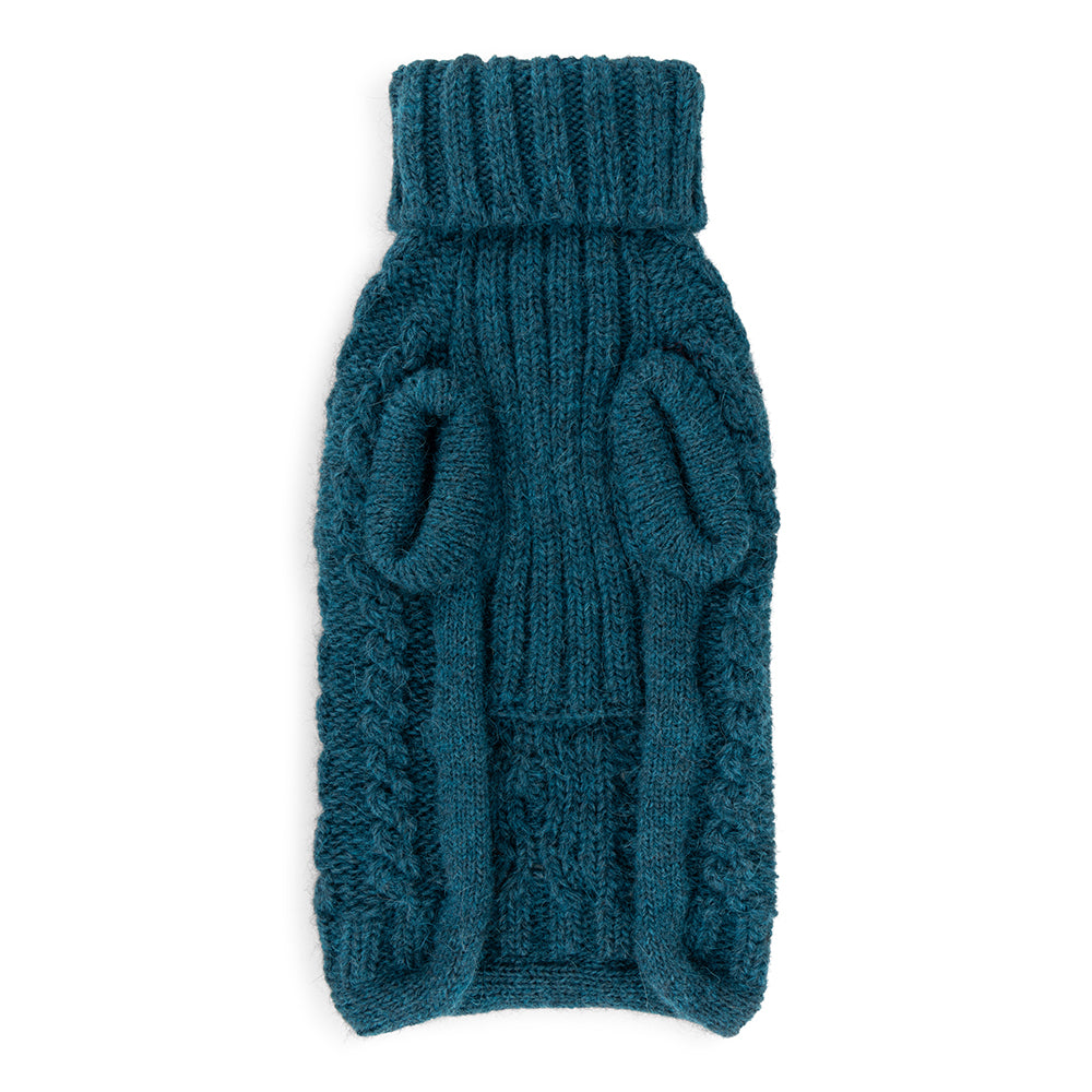 Bold Alpaca Jumper - Fig Green