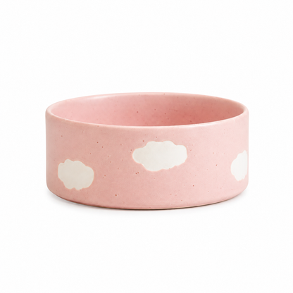 Stoneware Cloud Bowl | Pink