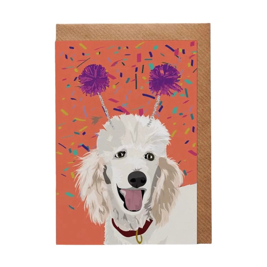 Harley the Poodle Card