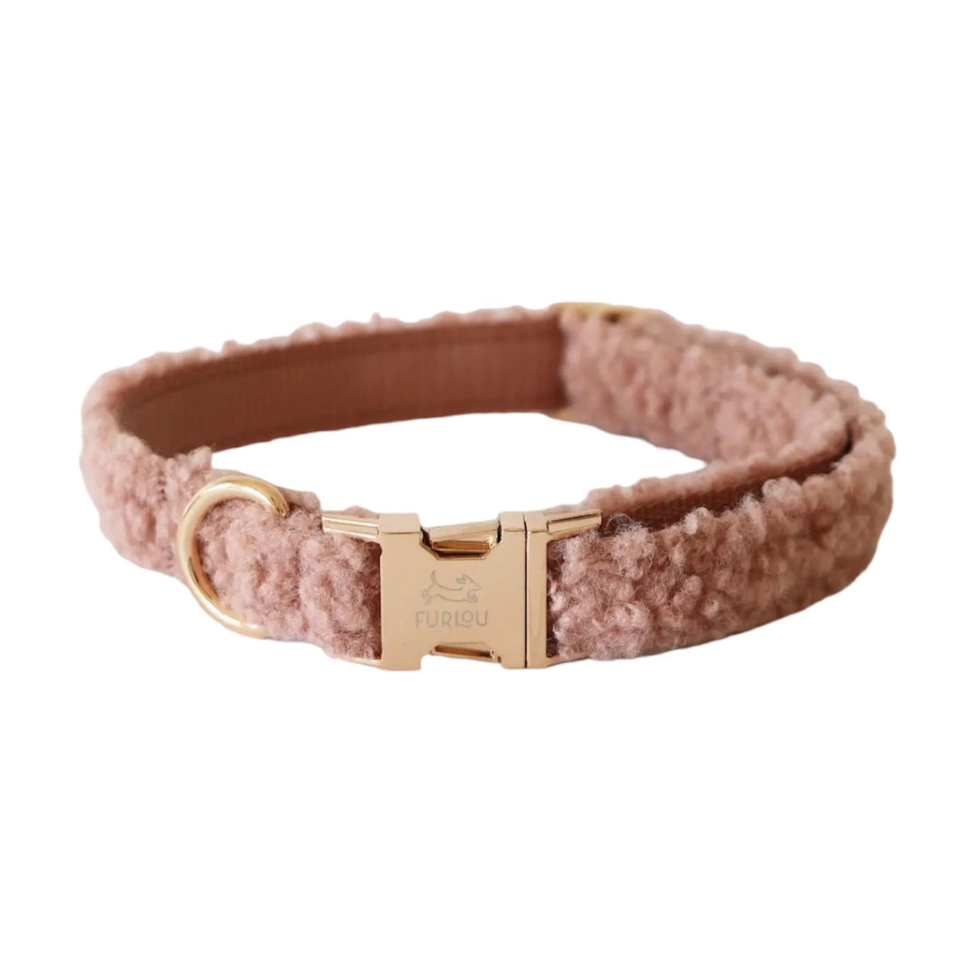 Sherpa Dog Collar - Rose