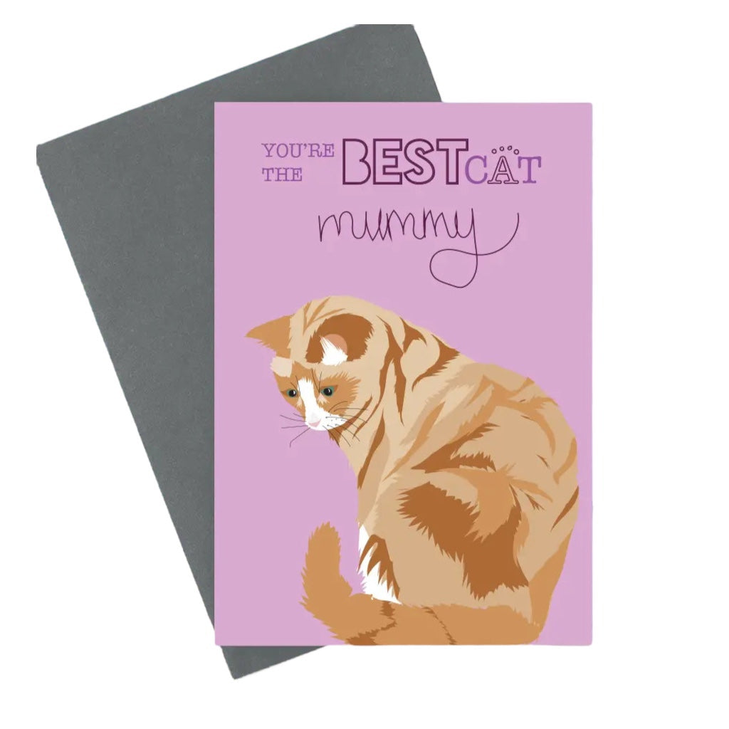 You’re the Best Cat Mummy Kaart