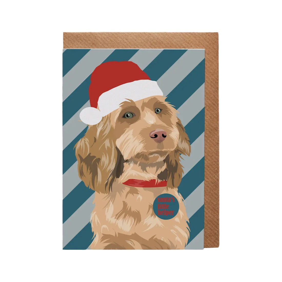 Cockapoo Christmas Card