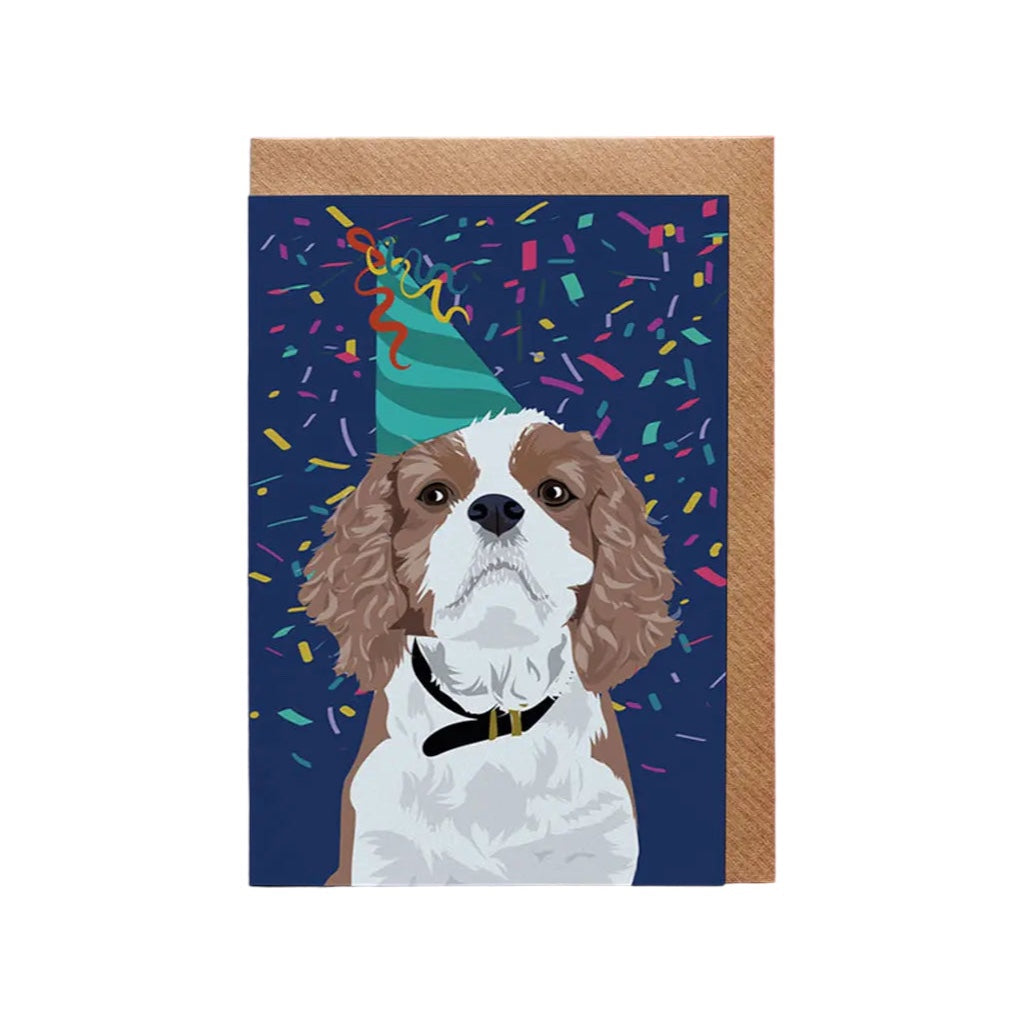Darcey the King Charles Card