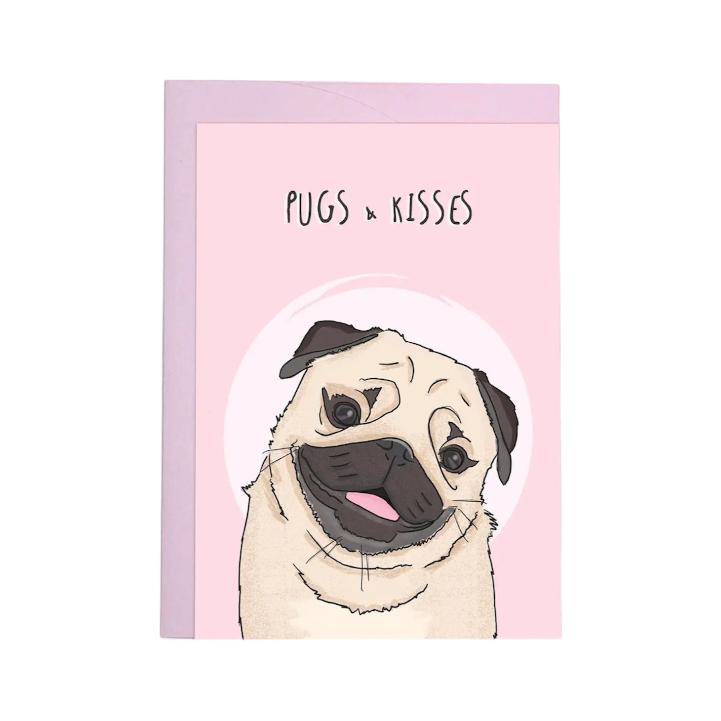 Pugs & Kisses Card
