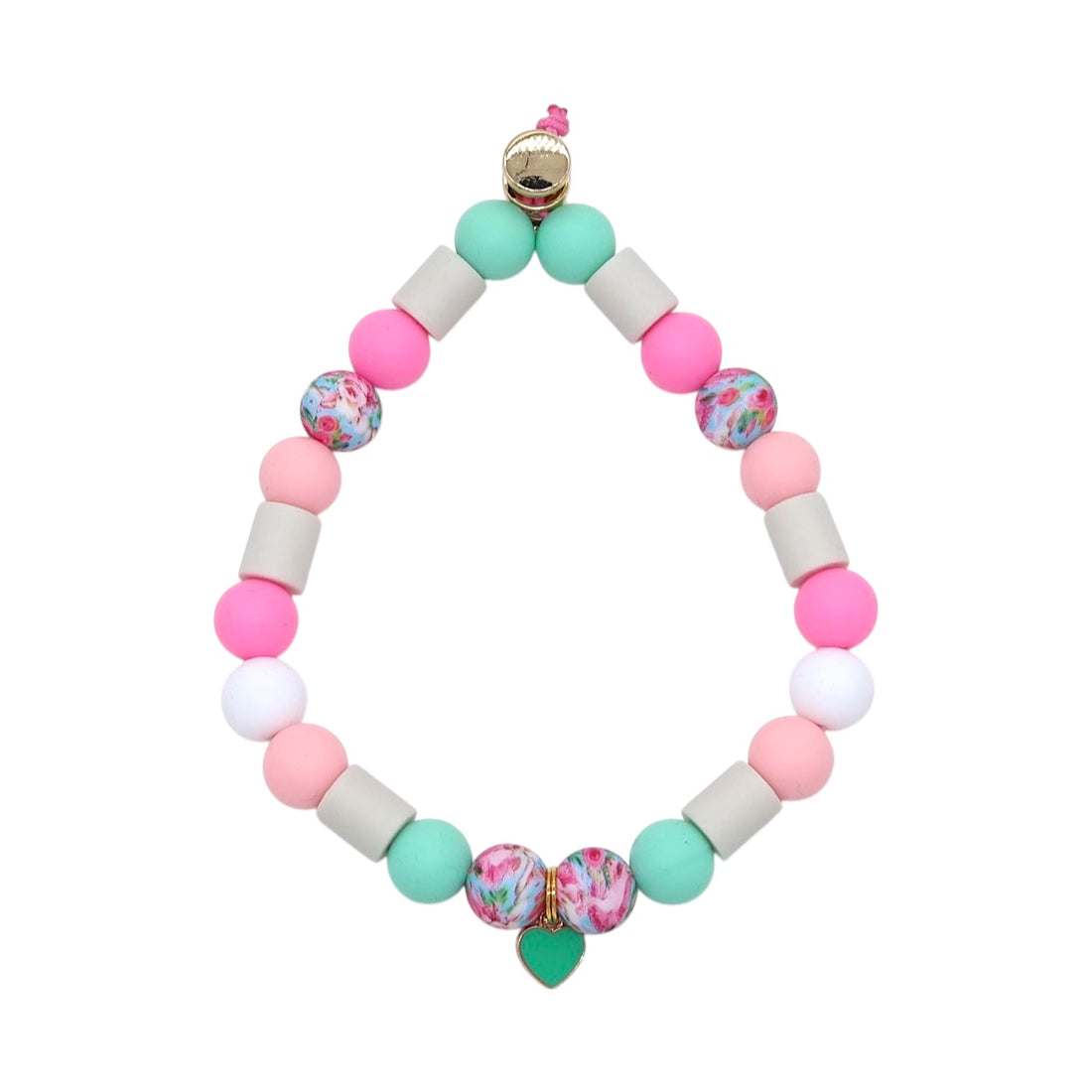 Anti-Tick Beads Collar - Rose Blossom