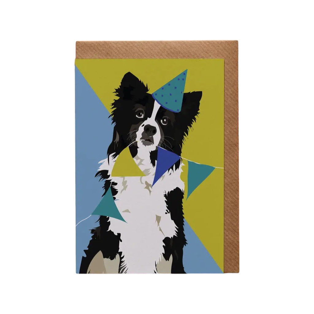 Jess the Boarder Collie Card