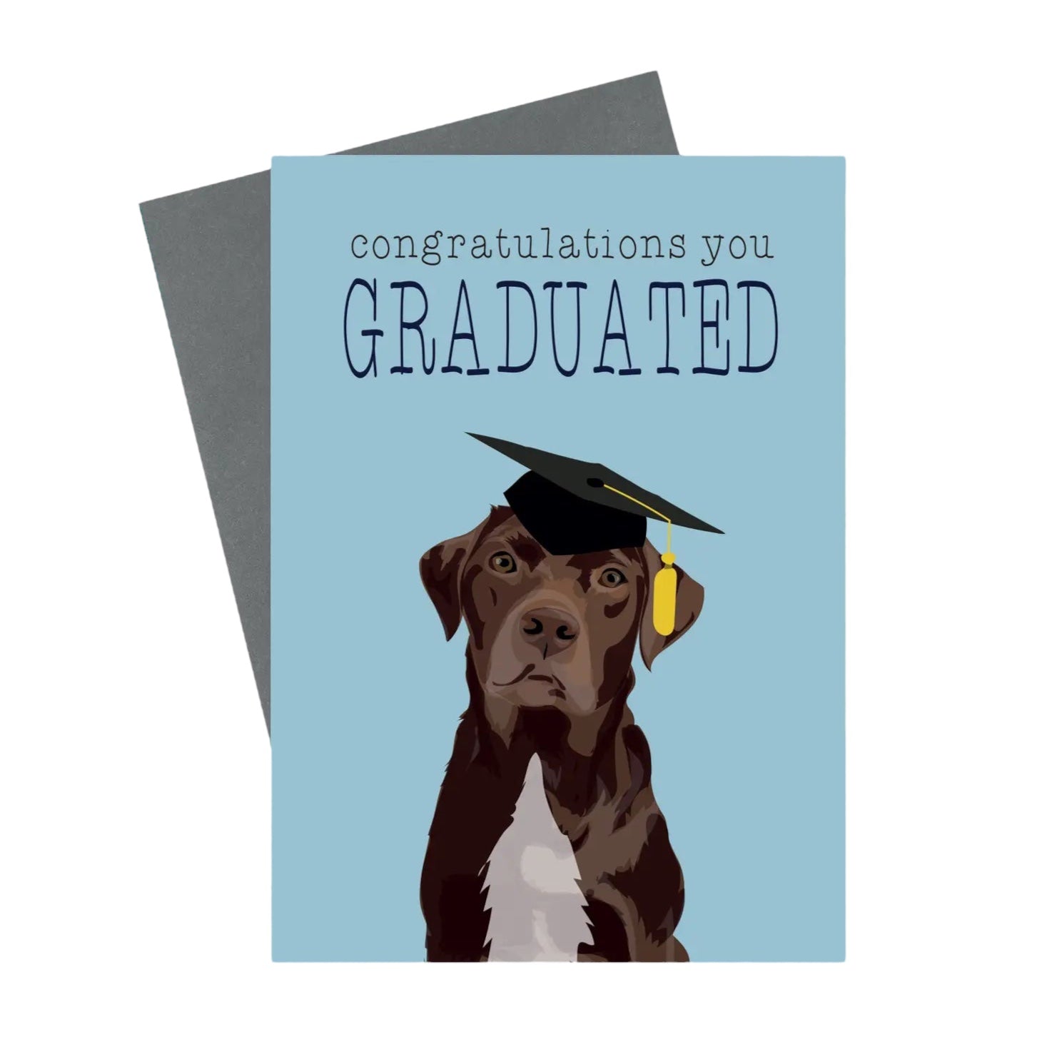 Gefeliciteerd met je diploma kaart