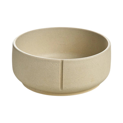 Classic Feeder Bowl - Owl Greige