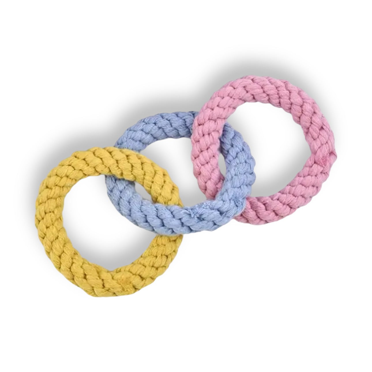 Interlocking Rings Rope Toy