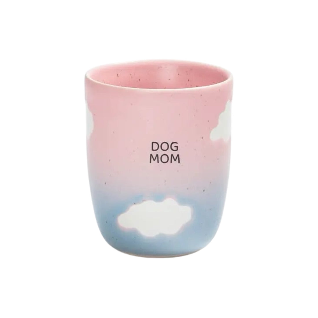 Cloud Sunset Stoneware Cup | Dog Mom