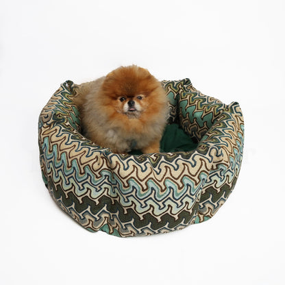 Wave Dog Bed - Green