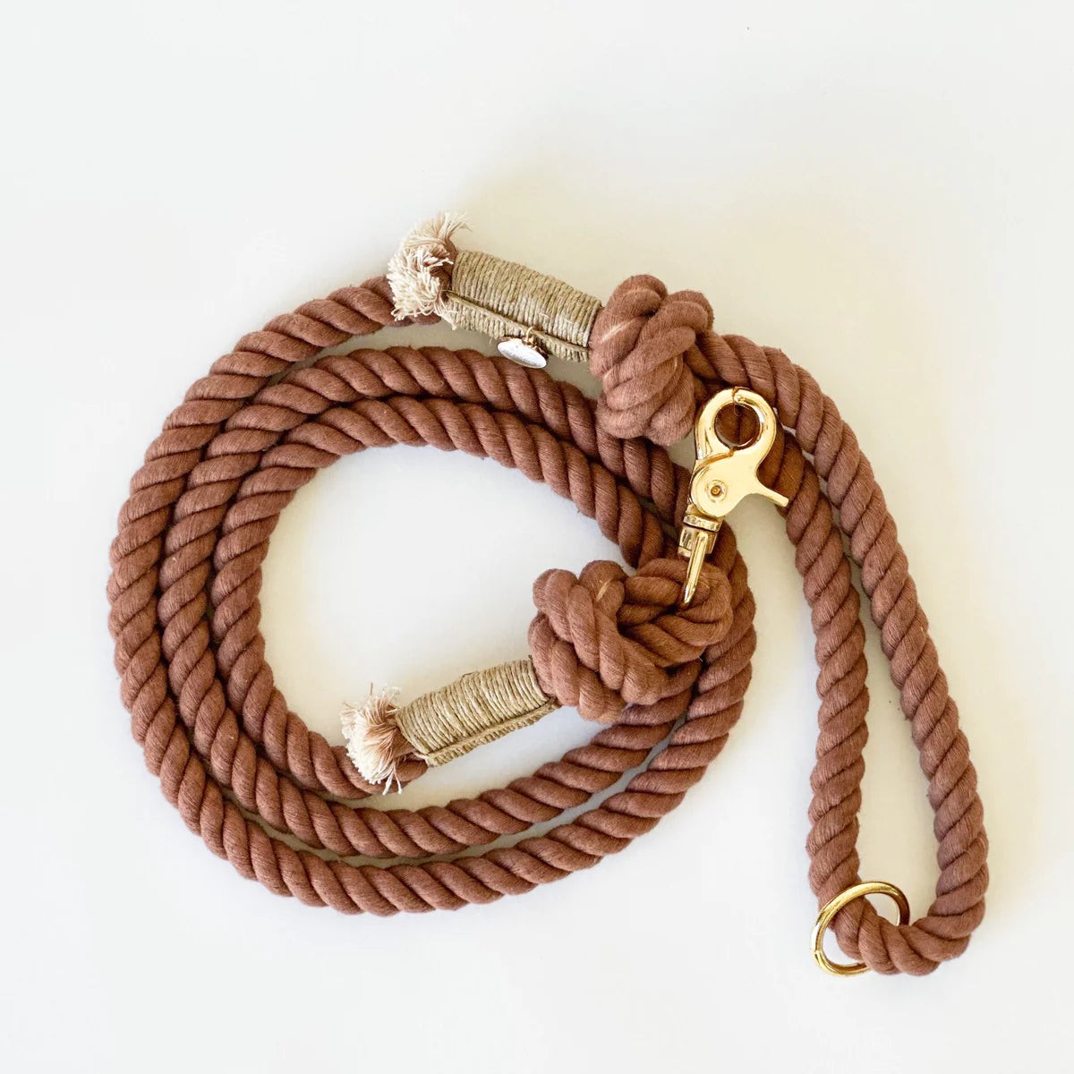 Rope Leash - Hot Chocolate