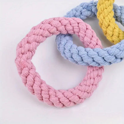 Interlocking Rings Rope Toy