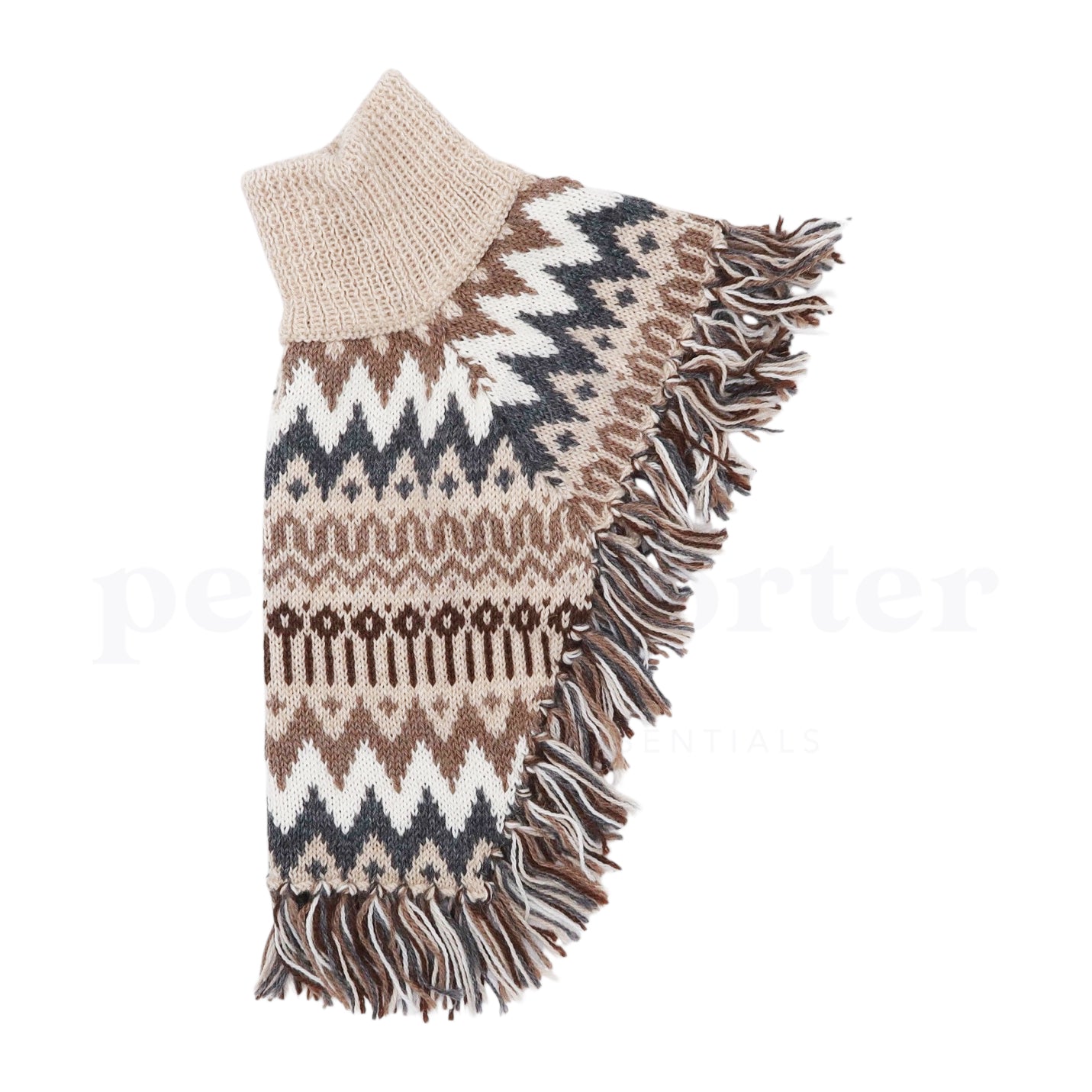Woolly Winter Alpaca Poncho