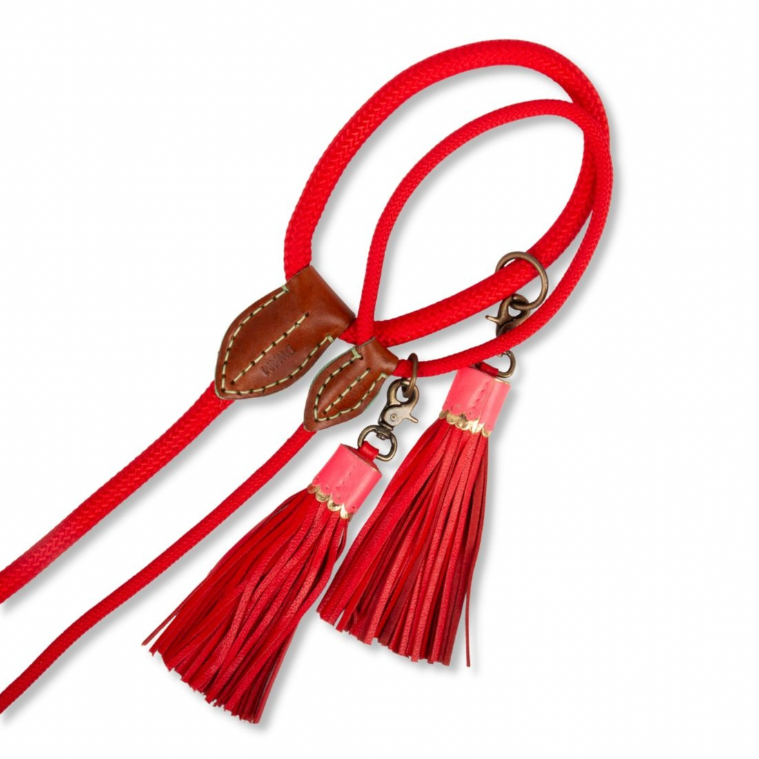 Red Velvet Dog Leash