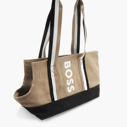 BOSS Canvas Tote Bag | Camel