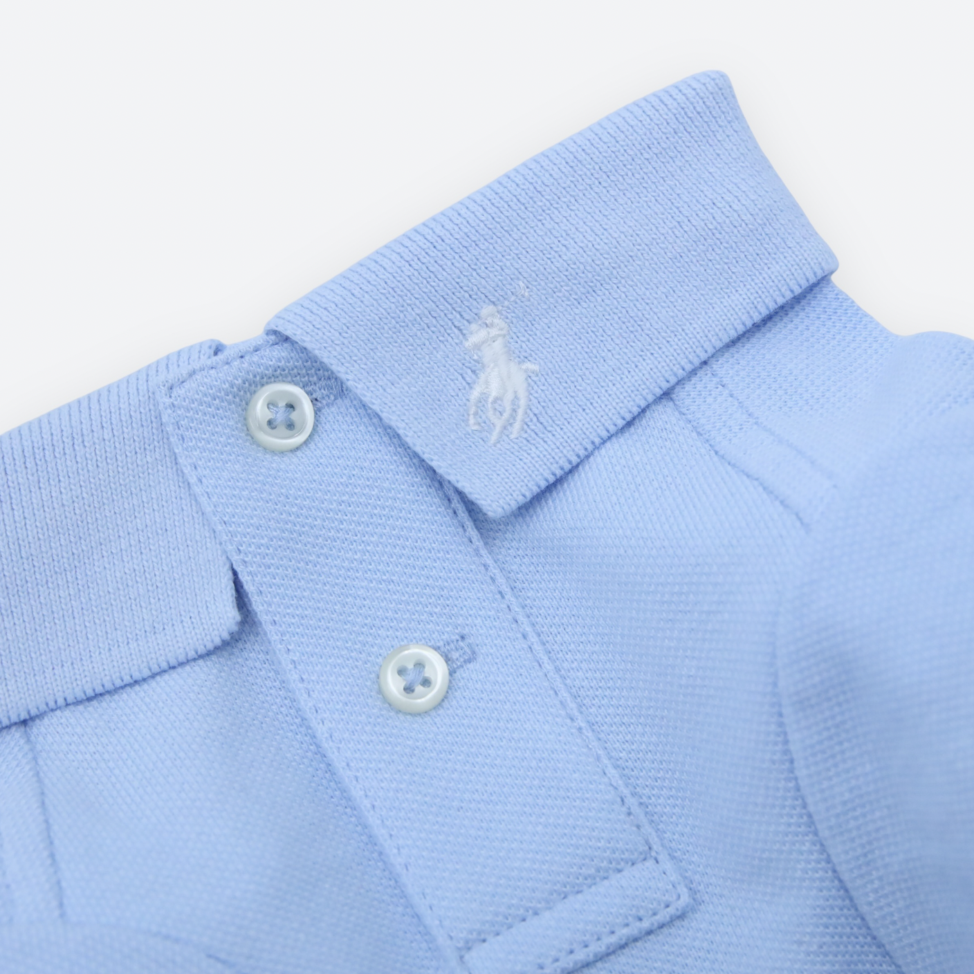 POLO RALPH LAUREN Polo Shirt Light Blue Pet a Porter